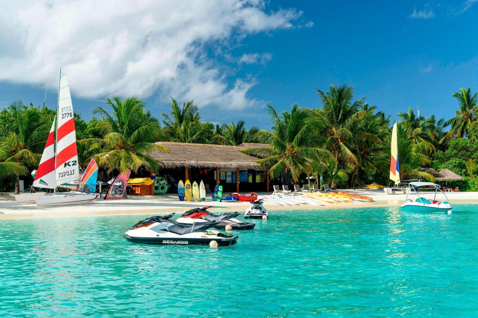Sheraton Maldives Full Moon Resort & Spa Hulhumale Esterno foto